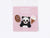 BGM Embroidered Panda Sweets Sticker