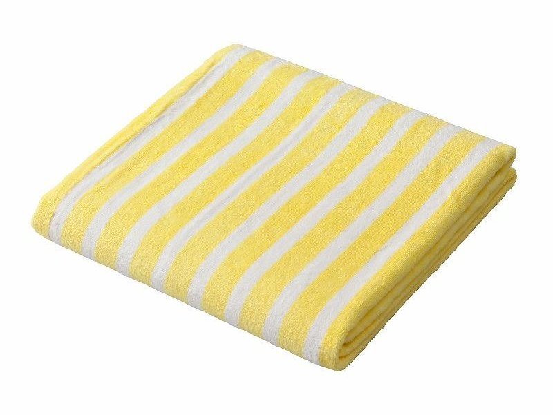 CB Japan Microfiber Calacreio Bathing Towel Border Yellow
