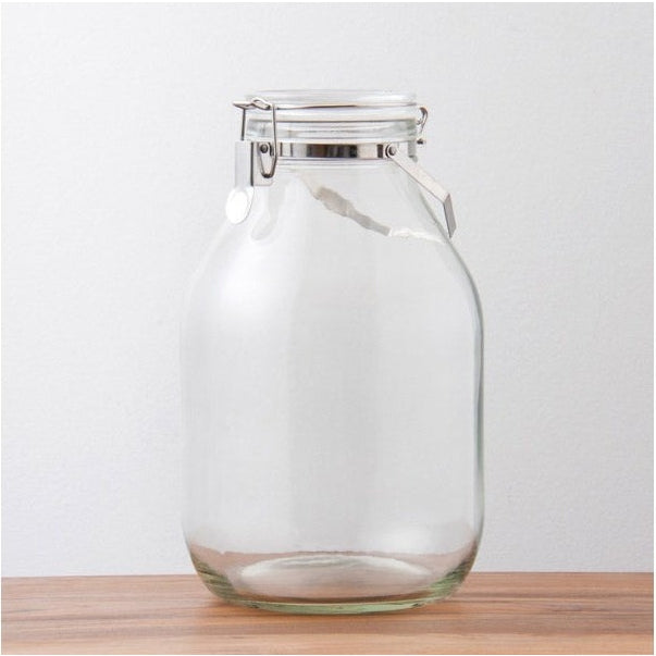 Cellarmate Sealed Glass Jar 4L