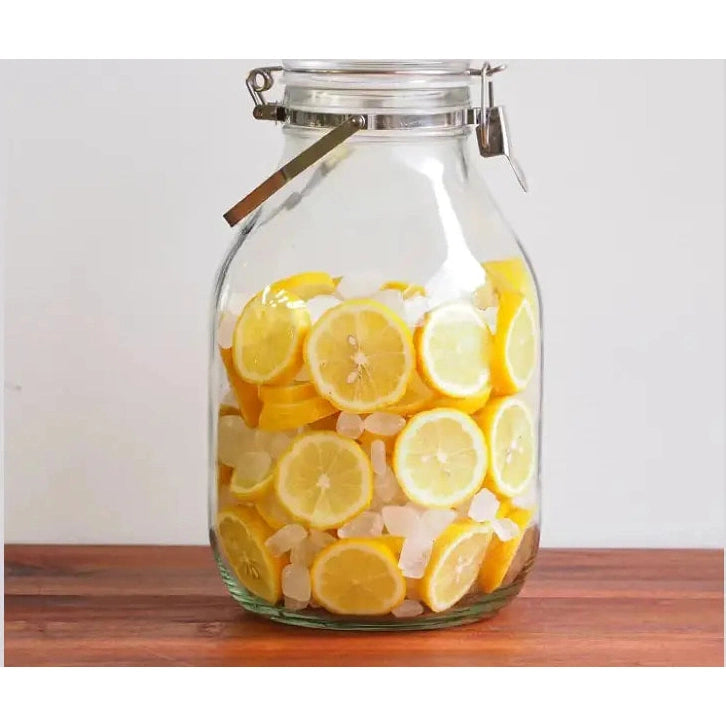 Cellarmate Sealed Glass Jar 4L