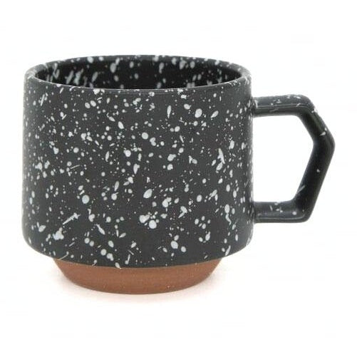 Chips - STACK MUG SPLASH black-white 280ml