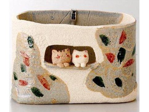 Craftsman House Handmade Cat Incense Coil Holder
