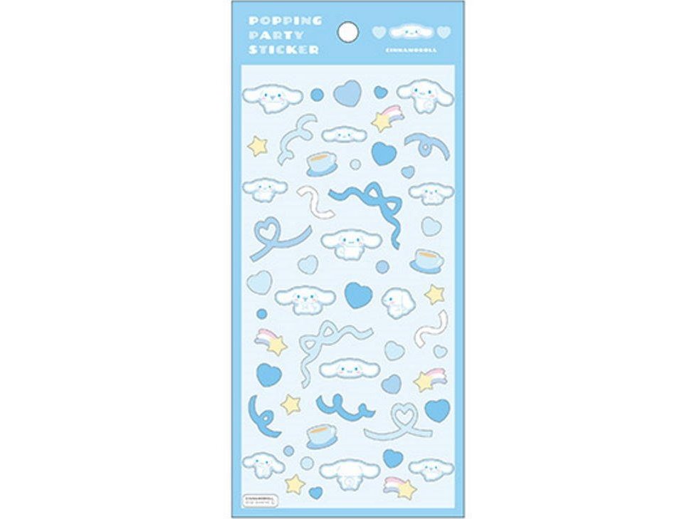Crux Cinnamoroll Purin Popping Party Sticker