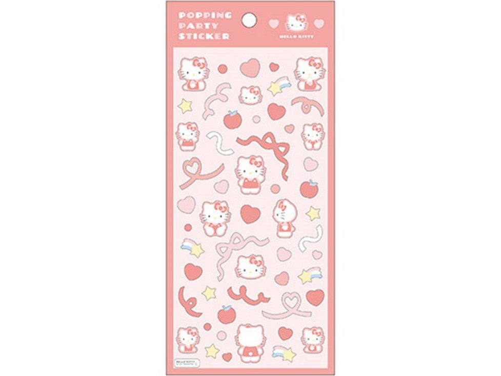 Crux Hello Kitty Popping Party Sticker