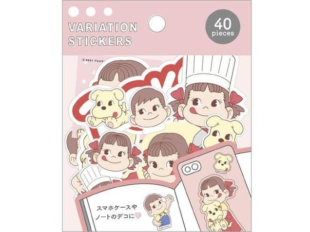 Crux Peko Chan Variation Stickers 40pc