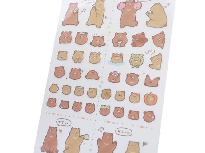 Crux Petit Bear Stickers