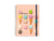 Delfonics 'ANTOLPO' Rollbahn Spiral Bound Notebook Grid Large Light Pink