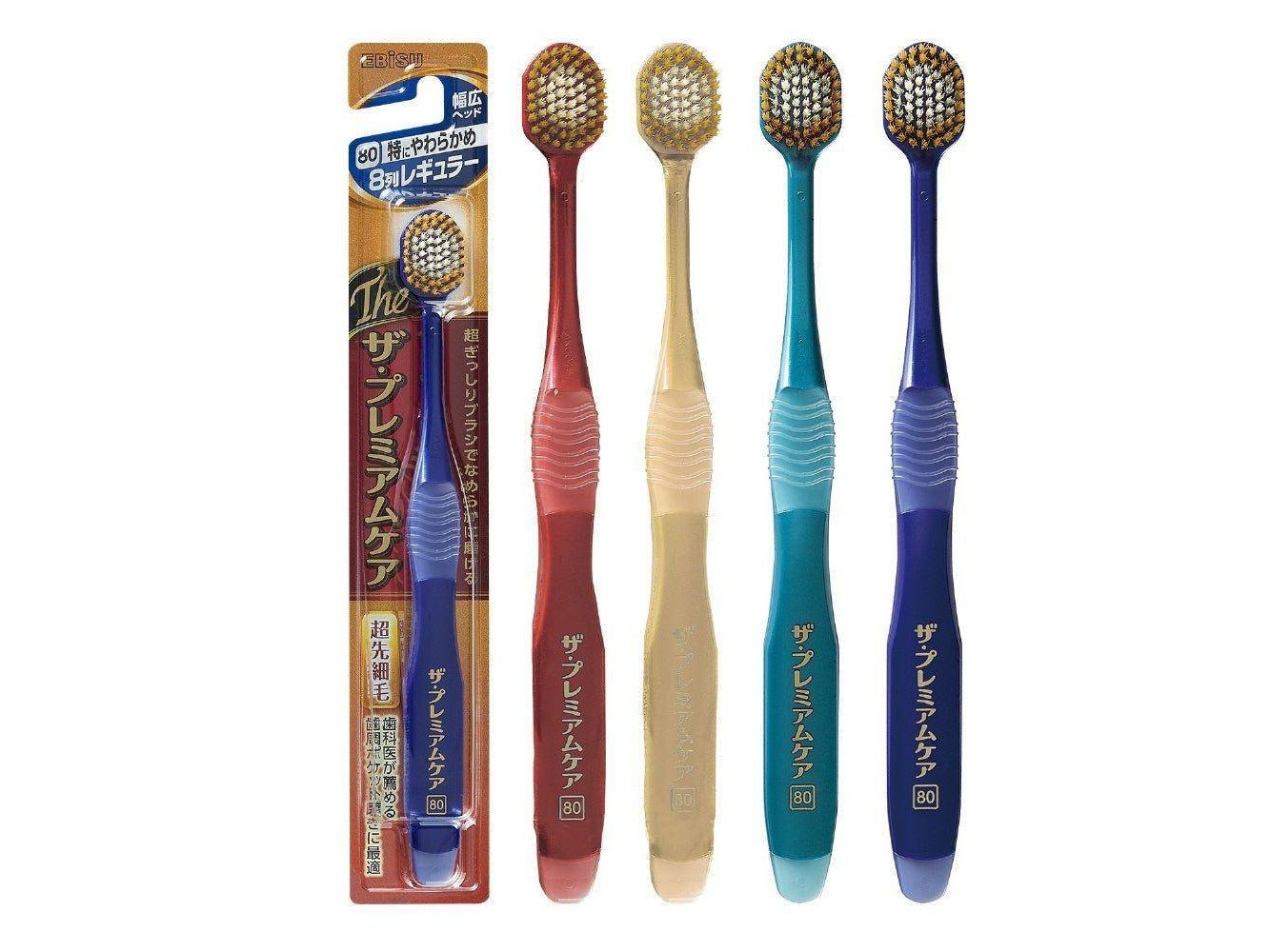 Ebisu Premium Care Super Soft Toothbrush Row Regular