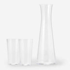 Edo Glass Usuhari Japanese Sake Glass 3P Gift Box Set