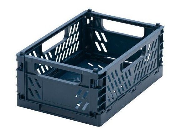 Foldable stackable Container Navy