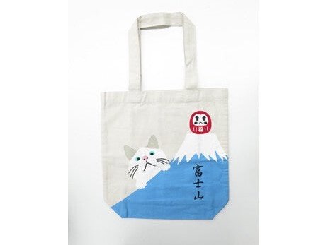 Friendshill Fuji Daruma Tachan A4 Tote Bag