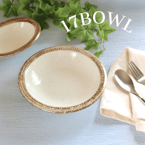 Fuchi Sabi Kohiki Deep Bowl 17.3D 4D