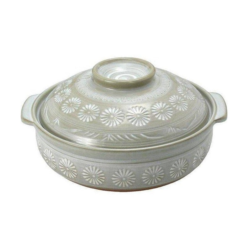 Ginpo Claypot Hana Mishima 4L Size 10