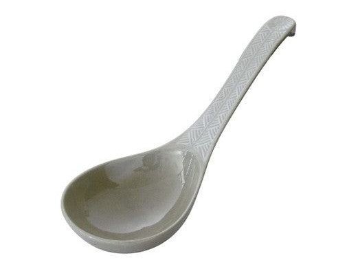 Ginpo Hana Mishima Long Serving Spoon