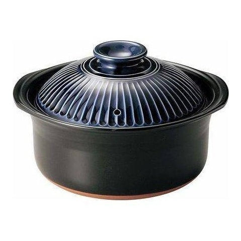 Ginpo Kikka Rice Multi Clay Pot 1.8L Size 3