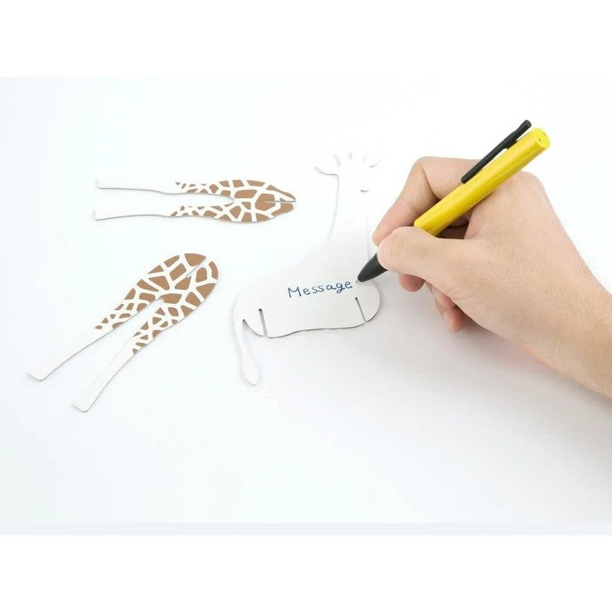 Good Morning Post Animal Standing Message Card