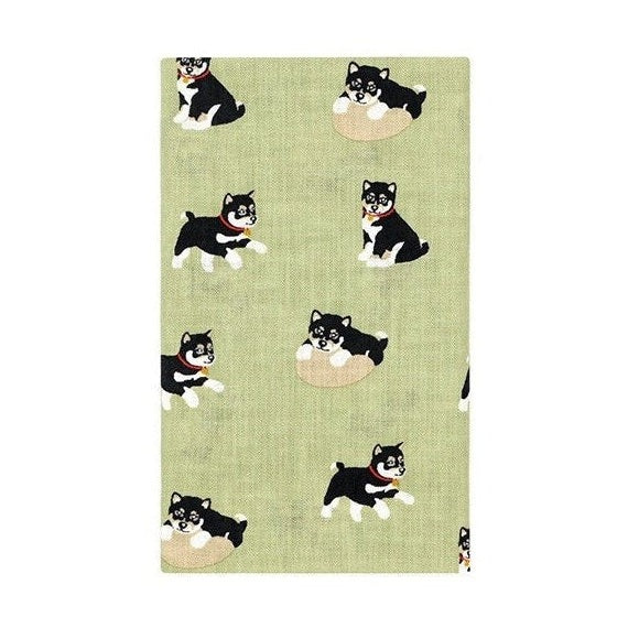 Toalla Tenugui Japonesa Hamamonyo – Diseño Papá Noel Y Montaña Nevada, Algodón, 34x90 Cm