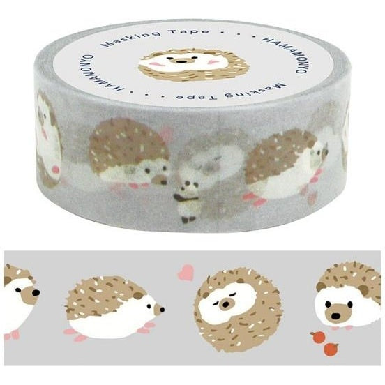 Hamamonyo Hedgehog Masking Tape