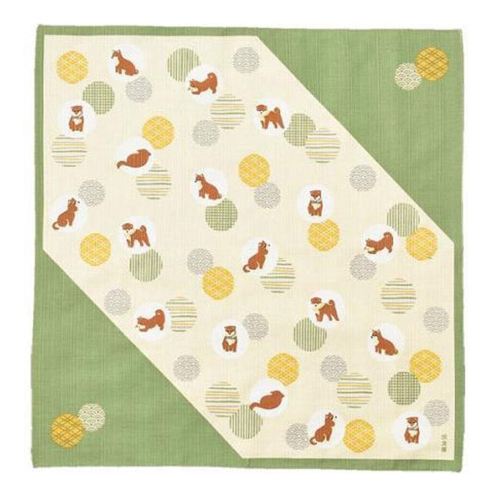 Hamamonyo Mameshiba Dog Furoshiki Wrapping Cloth 50x50