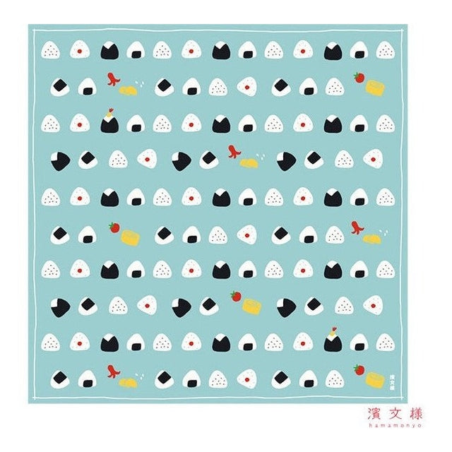 Hamamonyo Onigiri Furoshiki Wrapping Cloth 50x50