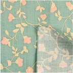Hamamonyo Trumpet Vine Flowers Furoshiki Wrapping Cloth 90x90