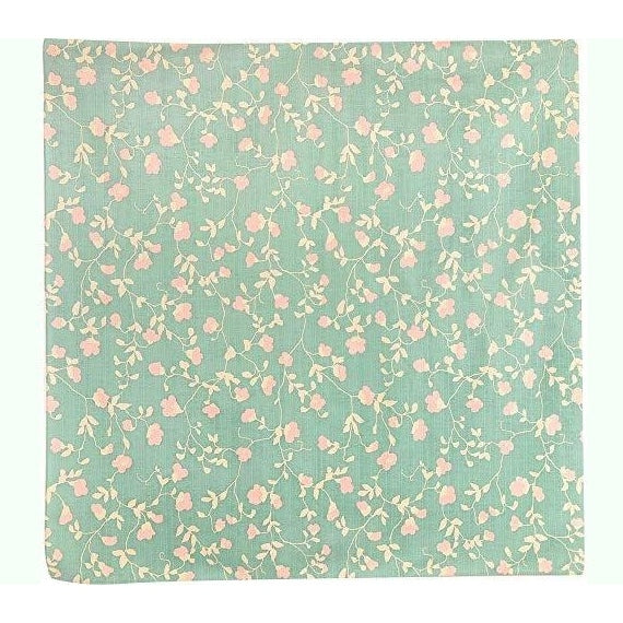 Hamamonyo Trumpet Vine Flowers Furoshiki Wrapping Cloth 90x90