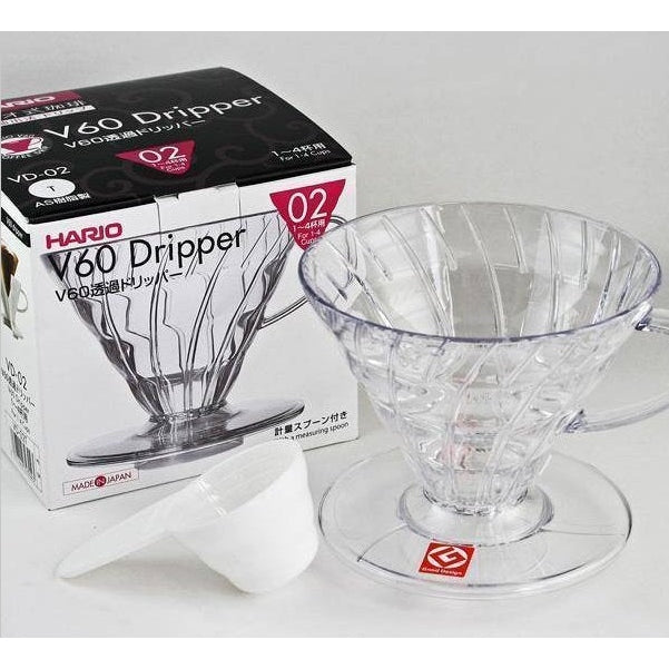 Hario V60 Coffee Dripper Clear 02
