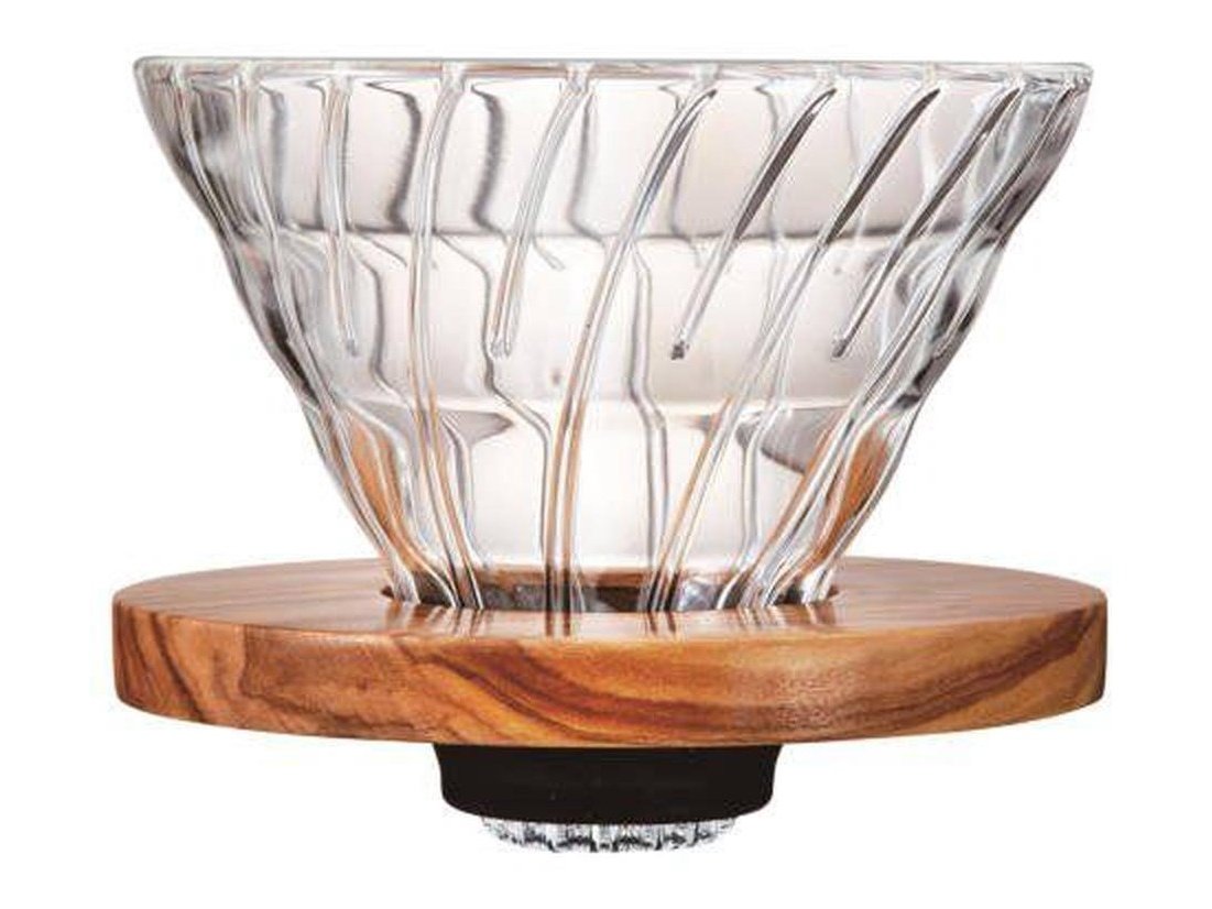 Hario Glass Dripper Wood