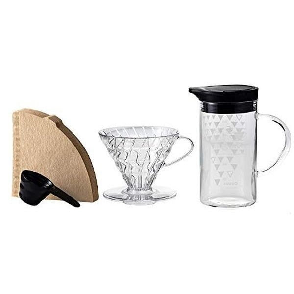 Hario V60 Dripper & Thermocolour Server Set