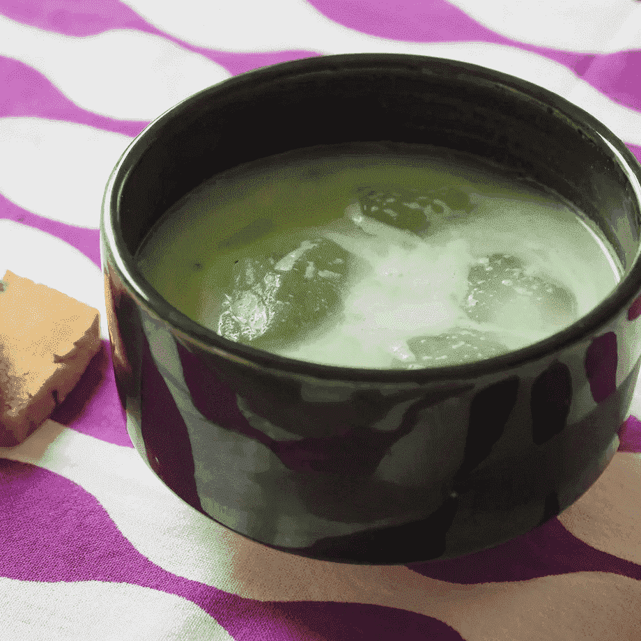 Heuge MATCHA BOWL ORIBE -green-