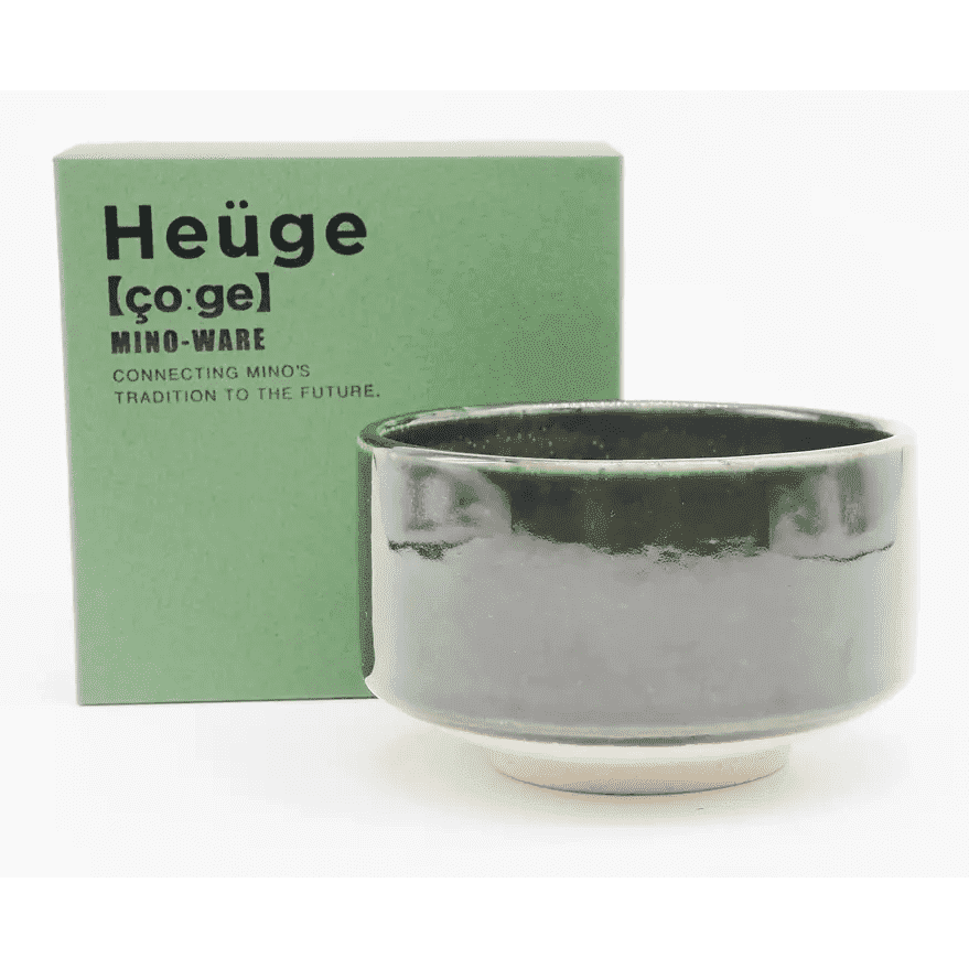 Heuge MATCHA BOWL ORIBE -green-