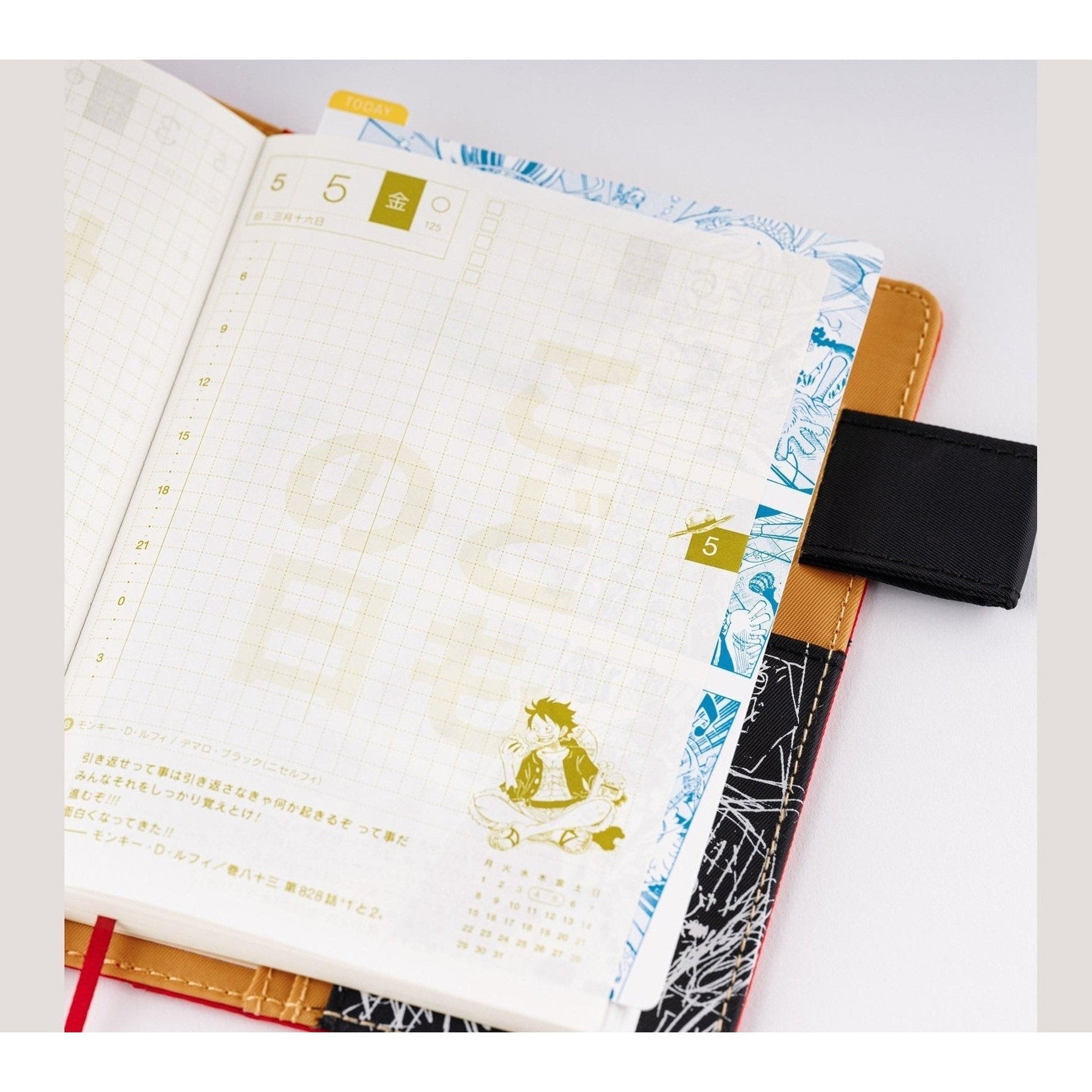 Hobonichi ONE PIECE magazine: Pencil Board for A6 Memories- Fish-Man Island