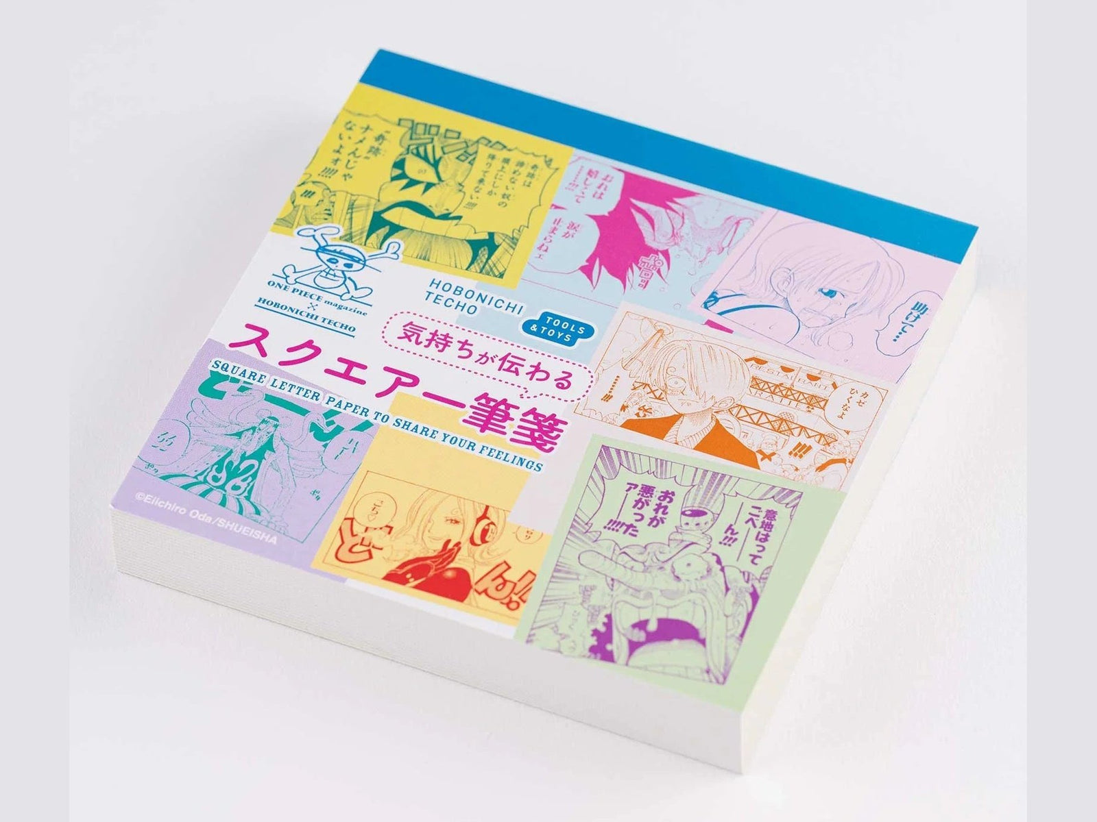 Hobonichi ONE PIECE magazine: Square Letter Paper to Share Your Feelings