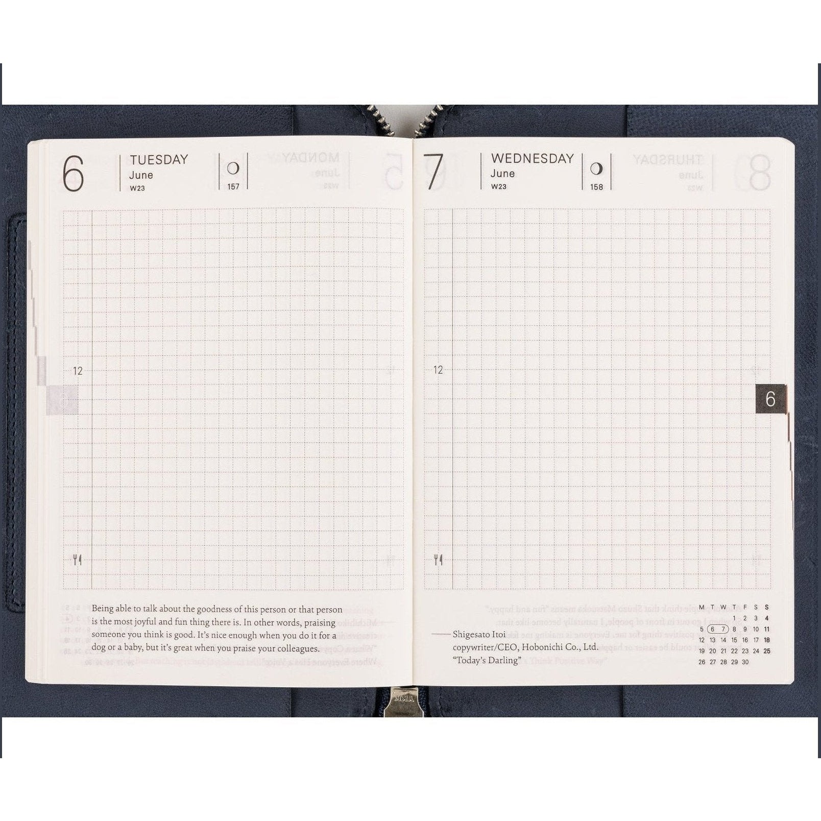Hobonichi Techo 2023 A6 Planner Book