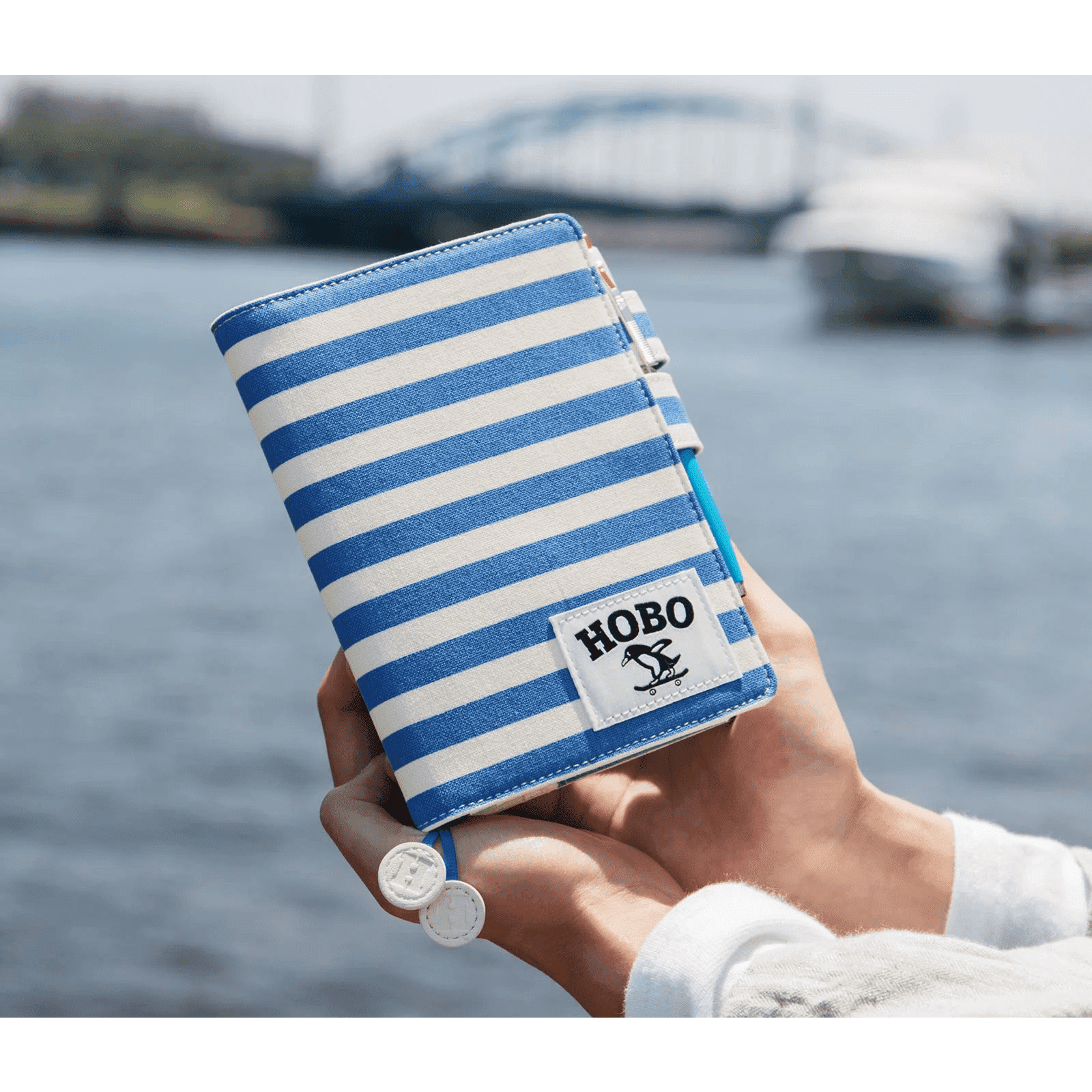 Hobonichi Techo 2023 A6 Planner Set Marine Stripes