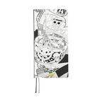 Hobonichi Techo 2023 Weekly One Piece planner with black manga cover and elastic closure