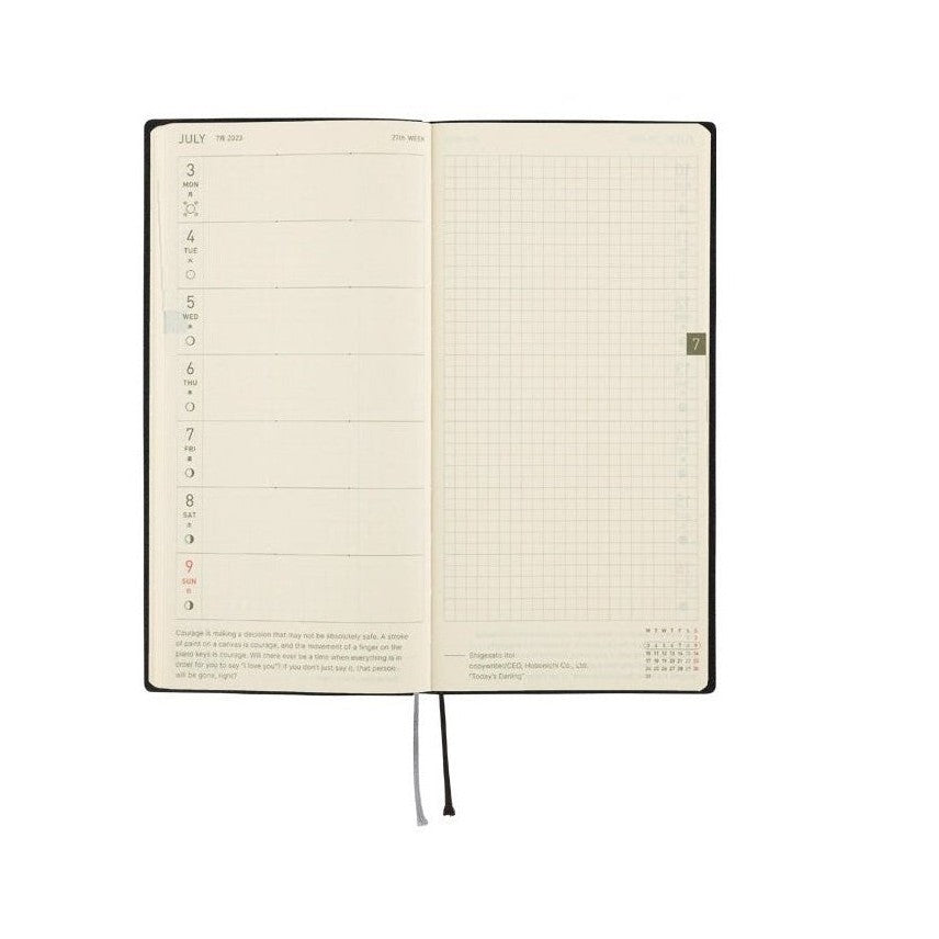Hobonichi Techo 2023 Weekly White Line
