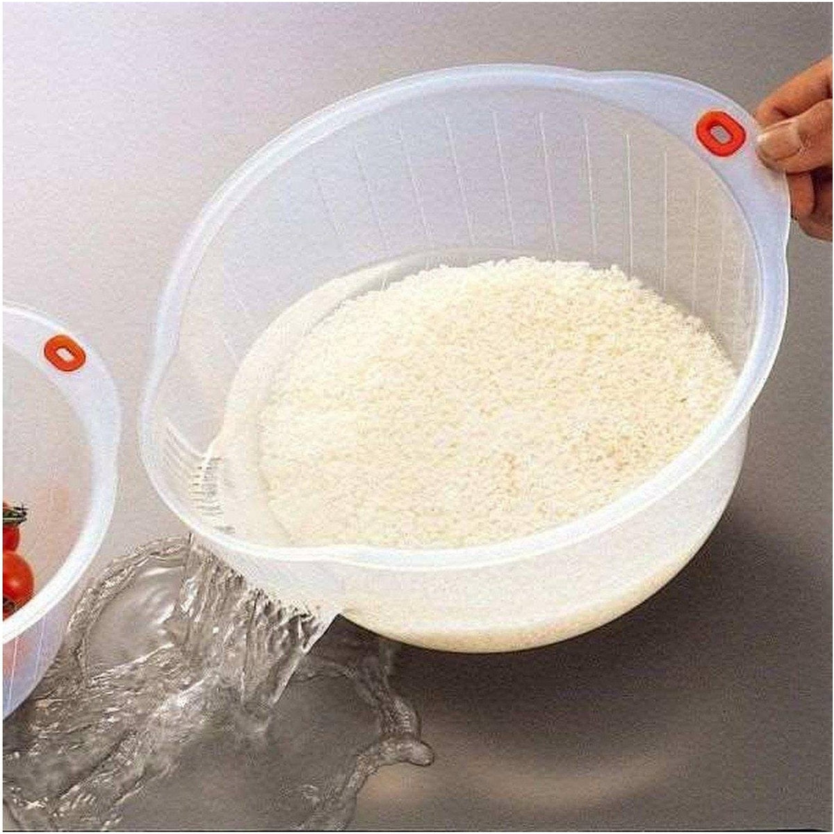 INOMATA Japanese Rice Washing Bowl Large MINIMARU