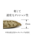 Ikehiko Goemon Zabuton Cushion 55x55cm