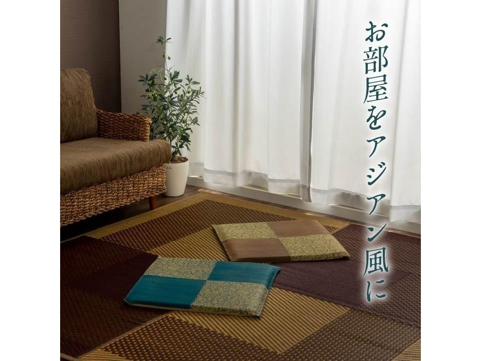 Ikehiko Goemon Zabuton Cushion 55x55cm