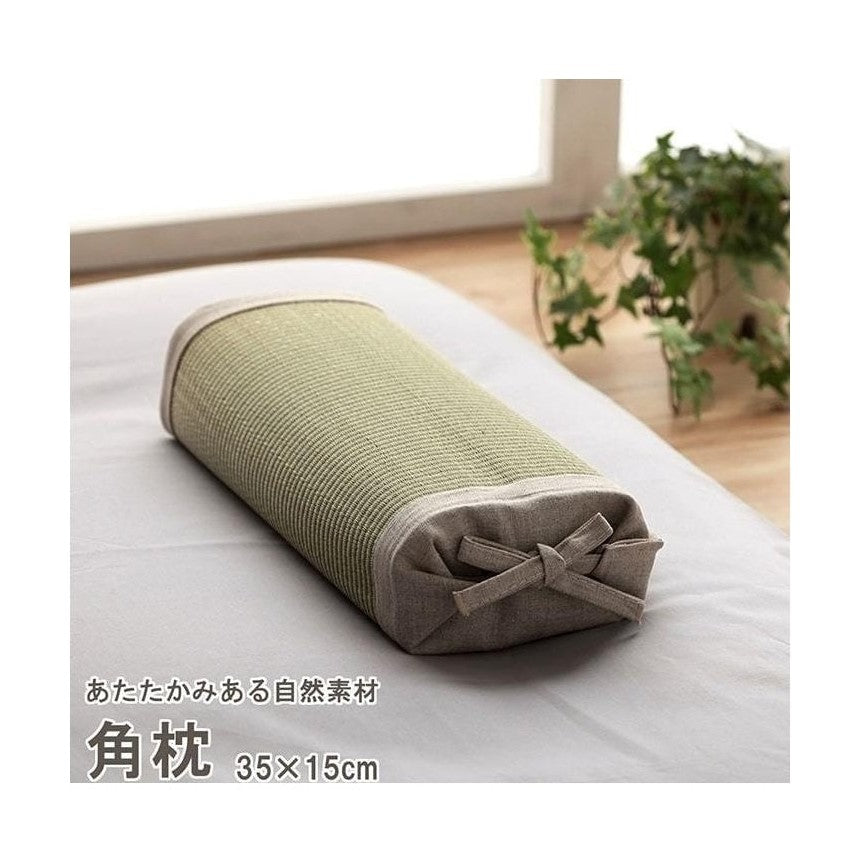 Ikehiko Igusa x Denim Block Pillow 30x15cm