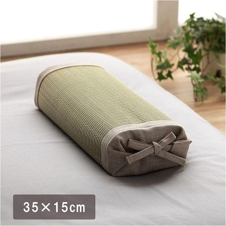 Ikehiko Igusa x Denim Block Pillow 30x15cm