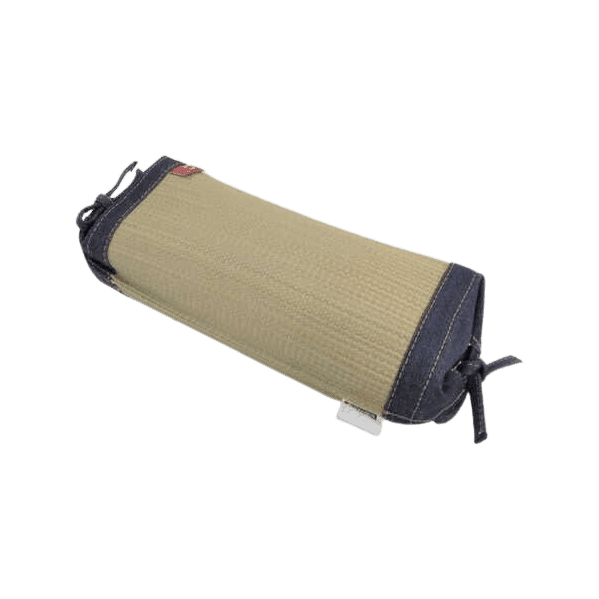 Ikehiko Igusa x Denim Block Pillow 30x15cm