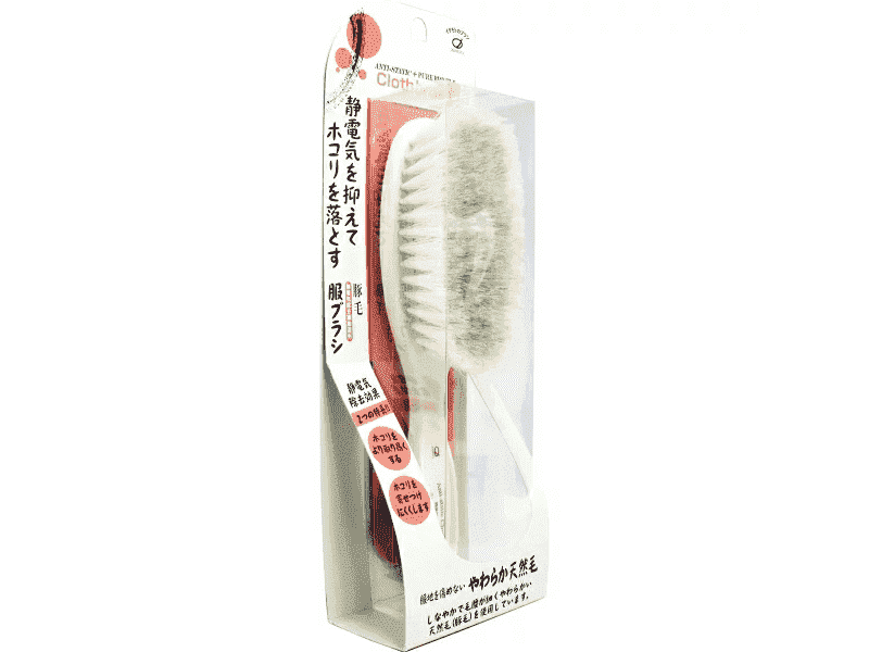 Ikemoto Natural Boar Bristle Clothes Brush