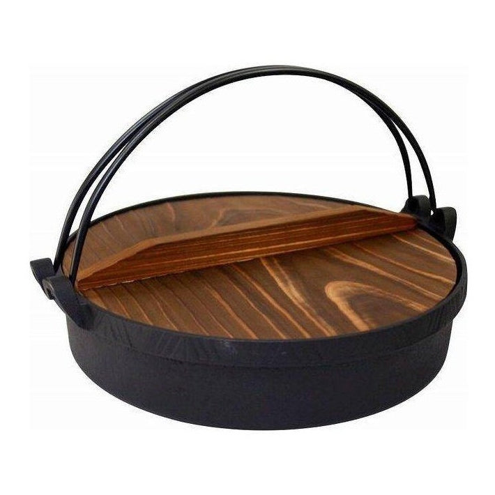 Ikenaga Cast Iron Grill Plate 26cm - IH Supported