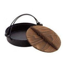 Ikenaga Cast Iron Grill Plate 26cm - IH Supported