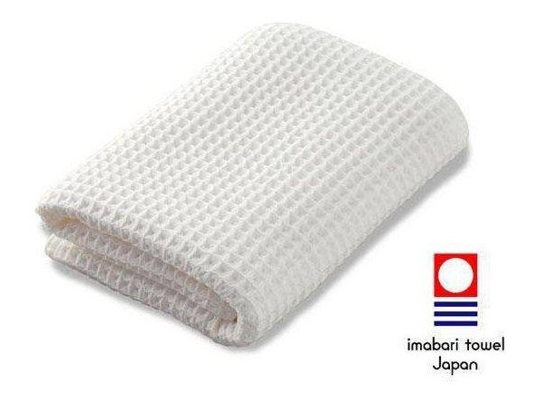 Imabari Waffle Bath Towel Ivory cm