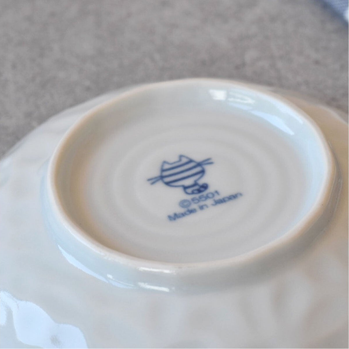 Indigo Cat Side Plate 12D