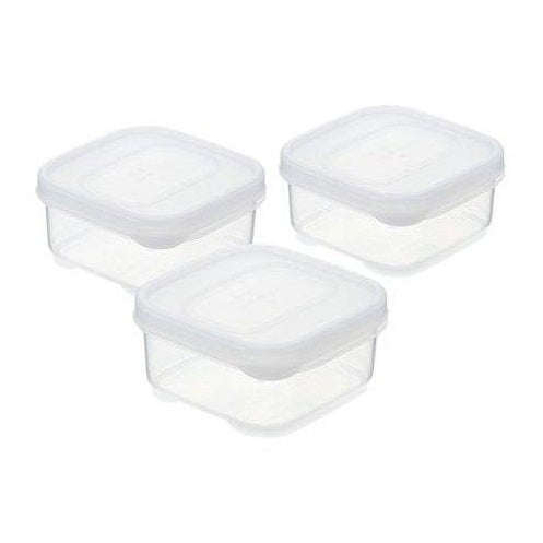 Inomata Sq Containers 3 Pk 160ml