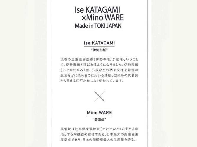 Ise Katagami Showa Retro Mini Dish Fukin 6pc Set